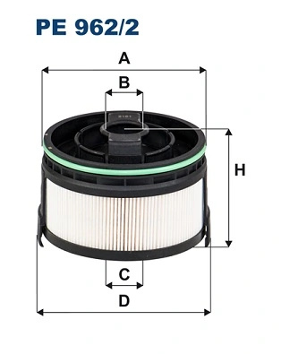 Filtru combustibil Filtron MERCEDES-BENZ C-CLASS T-MODEL (S206) 2021-2025 - PE 962/2