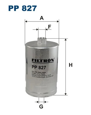 Filtru combustibil Filtron PP 827