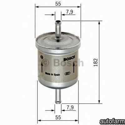 Filtru combustibil FORD AUSTRALIA FOCUS limuzina LS LT BOSCH F 026 403 009