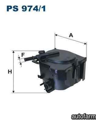 Filtru combustibil FORD FOCUS C-MAX FILTRON PS974/1