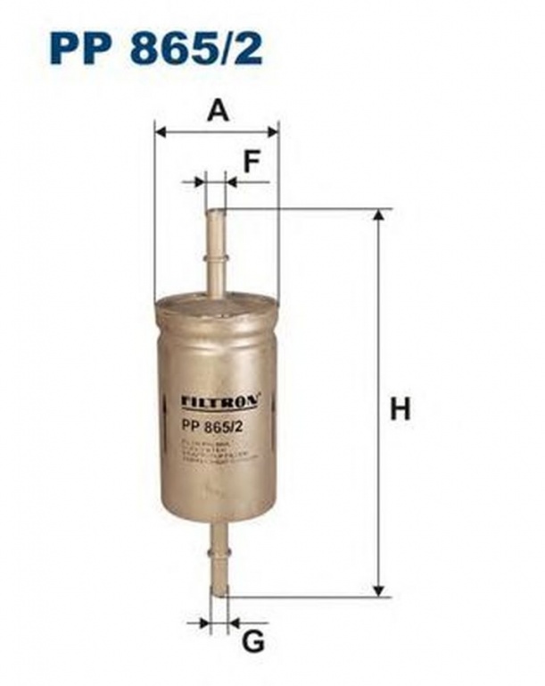 Filtru combustibil FORD FOCUS II DA FILTRON PP8652