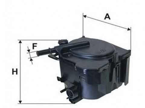 Filtru combustibil FORD FOCUS II DA FILTRON PS9741