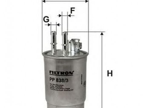 Filtru combustibil FORD MONDEO III B5Y FILTRON PP8383