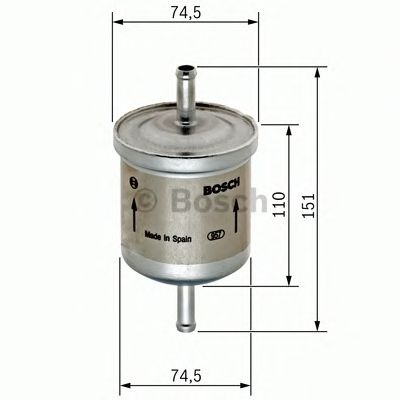 Filtru combustibil FORD MONDEO Mk III (B5Y) - Cod intern: W20144325 - LIVRARE DIN STOC in 24 ore!!!