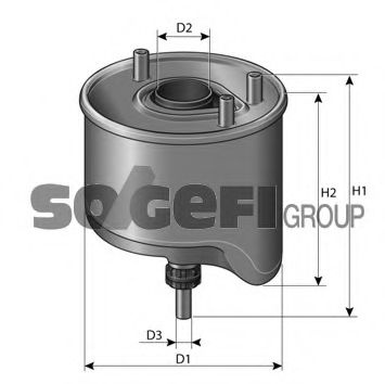 Filtru combustibil FORD MONDEO V Turnier (2014 - 2016) PURFLUX CS764
