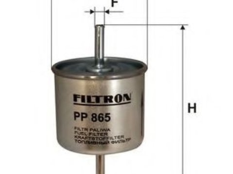 Filtru combustibil FORD PUMA (EC_) (1997 - 2002) FILTRON PP865