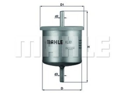 Filtru combustibil FORD STREET KA RL2 KNECHT KL61