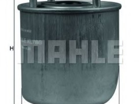 Filtru combustibil FORD TRANSIT CONNECT Kombi (2013 - 2016) MAHLE ORIGINAL KL 780