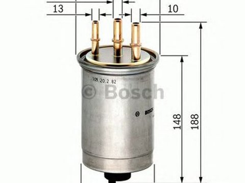 Filtru combustibil FORD TRANSIT CONNECT P65 P70 P80 BOSCH 0450906508