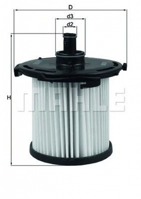 Filtru combustibil FORD TRANSIT CUSTOM bus MAHLE ORIGINAL KX387D