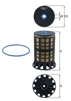 Filtru combustibil Fuel filter fits. CITROEN JUMPE