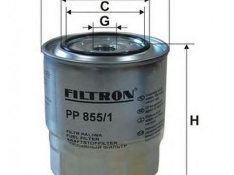 Filtru combustibil HONDA CIVIC VIII Hatchback FN FK FILTRON PP8551