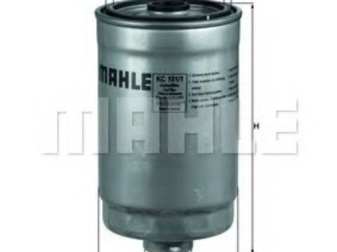 Filtru combustibil HYUNDAI ix20 (JC) (2010 - 2020) MAHLE ORIGINAL KC 101/1