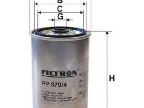 Filtru combustibil HYUNDAI ix55 (2006 - 2016) FILTRON PP979/4