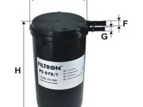 Filtru combustibil IVECO DAILY IV platou / sasiu (2006 - 2011) FILTRON PS878/1 piesa NOUA