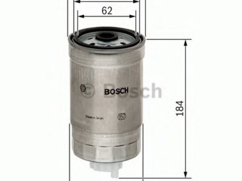 Filtru combustibil IVECO DAILY V platou / sasiu (2011 - 2014) Bosch F 026 402 036