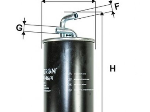 Filtru combustibil JEEP COMPASS MK49 FILTRON PP9464