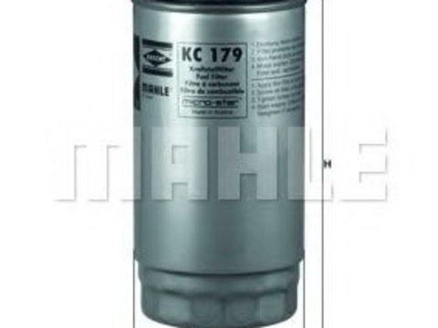 Filtru combustibil KIA SORENTO I (JC) (2002 - 2020) MAHLE ORIGINAL KC 179