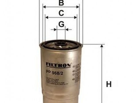 Filtru combustibil KIA SORENTO I JC FILTRON PP9682