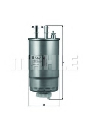 Filtru combustibil KL 567 KNECHT pentru Fiat Doblo Fiat Panda Fiat Fiorino Alfa romeo Giulietta CitroEn Nemo Fiat Bravo Fiat Ritmo Fiat Qubo Alfa romeo Brera Alfa romeo Spider Fiat Punto Peugeot Bipper Alfa romeo 159 Fiat Pratico Alfa romeo Mito Fiat