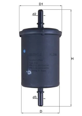 Filtru combustibil KNECHT KL 248