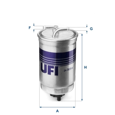 Filtru combustibil # Land rover Freelander 1998 1999 2000 # 24 365 00 # UFI