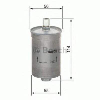 Filtru combustibil LAND ROVER FREELANDER Soft Top LN BOSCH 0986450119