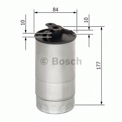 Filtru combustibil LAND ROVER RANGE ROVER Mk III (LM) (2002 - 2012) Bosch 0 450 906 451