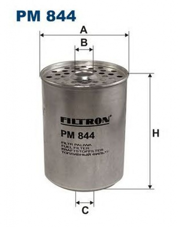 Filtru combustibil LDV 400 platou sasiu FILTRON PM844