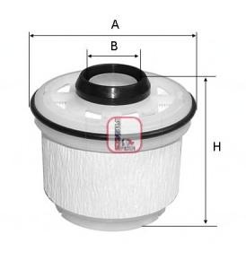 Filtru combustibil LEXUS IS II limuzina (GSE2_, ALE2_, USE2_), TOYOTA HILUX (VIGO) III pick-up (TGN1_, GGN2_, GGN1_, KUN2_, KUN1_) - SOFIMA S 6045 NE