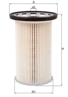 Filtru combustibil MAHLE KX342 se potriveste la VW PASSAT ALLTRACK B7 (365) 2012 2013 2014