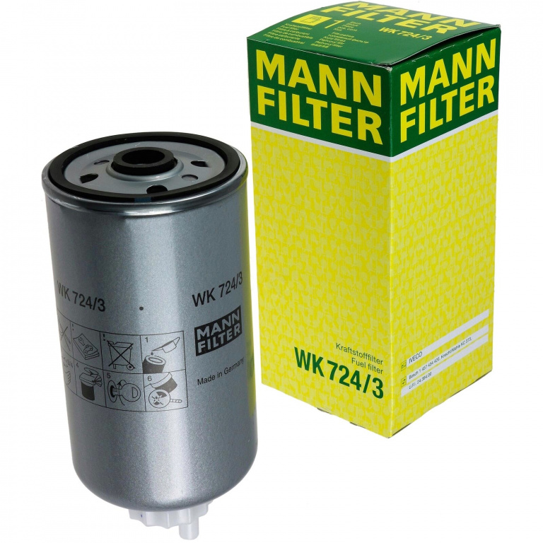 Filtru Combustibil Mann Filter Iveco Daily 3 1997-2007 WK724/3