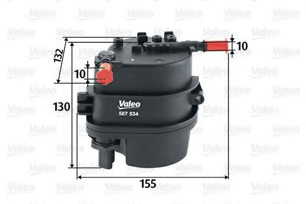 Filtru combustibil MAZDA 2 (DE) (2007 - 2015) VALEO 587534 piesa NOUA