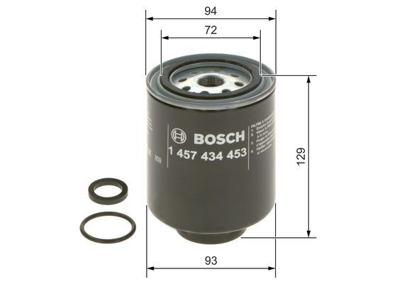Filtru combustibil # Mazda 323 1986 1987 1988 1989 # 1 457 434 453 # BOSCH