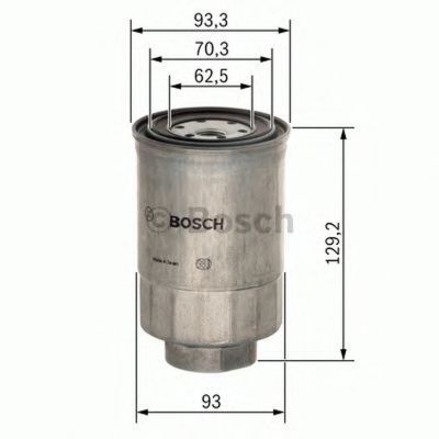 Filtru combustibil MAZDA 6 combi GH BOSCH 14574344