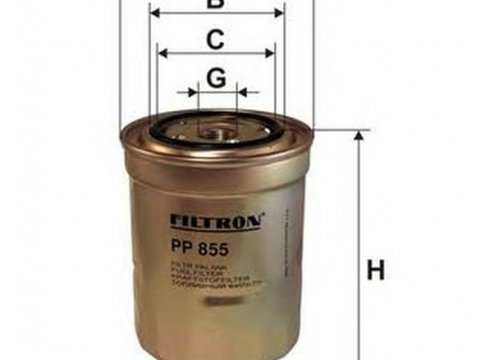 Filtru combustibil MAZDA BT-50 CD UN FILTRON PP855