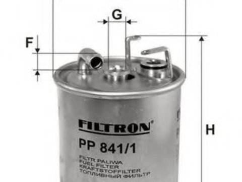 Filtru combustibil MERCEDES A-CLASS (W168) (1997 - 2004) FILTRON PP841/1
