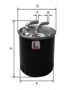 Filtru combustibil MERCEDES B-CLASS (W245) (2005 - 2011) SOFIMA S 4077 NR