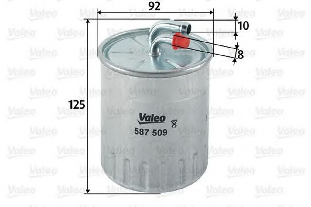 Filtru combustibil MERCEDES-BENZ A-CLASS W169 VALEO 587509 PieseDeTop