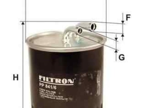 Filtru combustibil MERCEDES-BENZ A-CLASS W169 FILTRON PP841/6