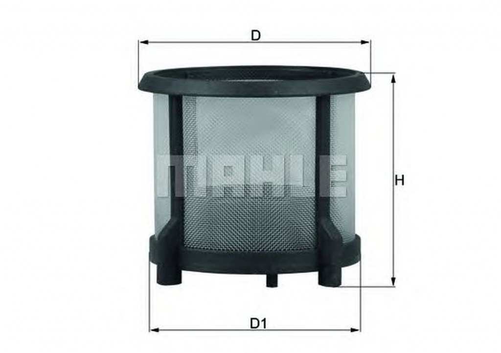 Filtru combustibil MERCEDES-BENZ ATEGO MAHLE KX72D1
