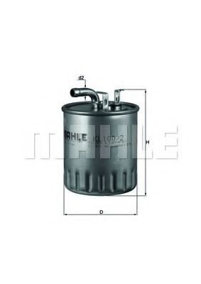 Filtru combustibil MERCEDES-BENZ V-CLASS (638/2) (