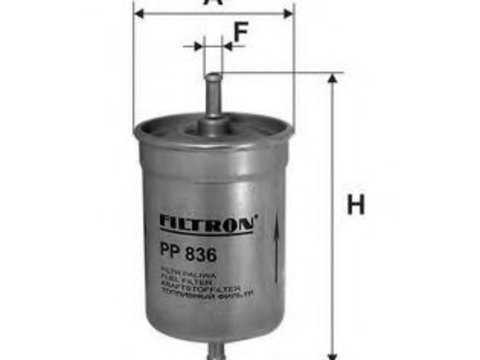 Filtru combustibil MERCEDES VITO caroserie (638) (1997 - 2003) FILTRON PP836
