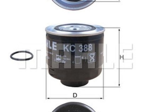 Filtru combustibil MITSUBISHI L 200 KB T KA T KNECHT KC388D