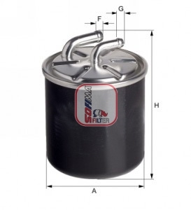 Filtru combustibil # Mitsubishi Lancer 2008 2009 2010 2011 2012 2013 2014 2015 2016 2017 2018 2019 2020 2021 2022 2023 2024 2025 # S 4126 NR # SOFIMA