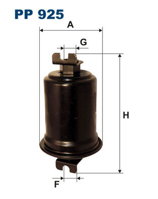 Filtru combustibil # Mitsubishi Montero 1988 1989 