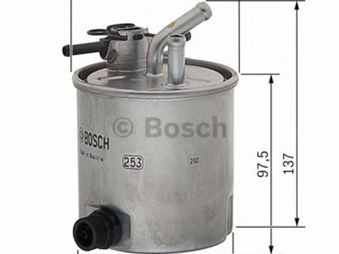 Filtru combustibil NISSAN CABSTAR (2006 - 2012) BOSCH F 026 402 059