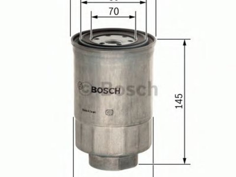 Filtru combustibil NISSAN PATROL V platou / sasiu (1998 - 2016) Bosch 1 457 434 281