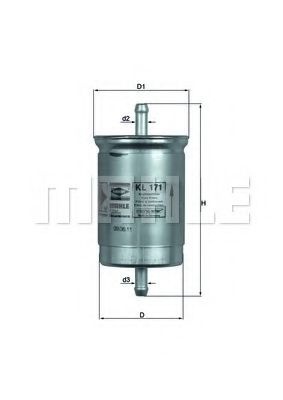 Filtru combustibil NISSAN TERRANO II (R20) (1992 -