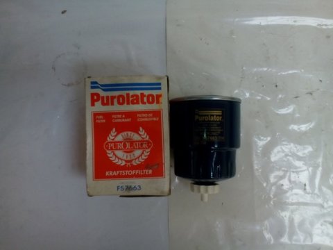 Filtru combustibil Nou PUROLATOR F57663 PEUGEOT 106 I (1A, 1C)